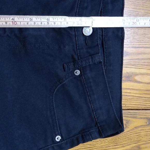 LEVI'S 511 Jeans Mens 30 X 32 BLACK Pants Used Preowned Work - Picture 5 of 9